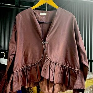 Krista Larson Eggplant Jacket